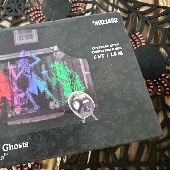 Haunted Mansion Disney's LED Wave Motion 2023 Projector Hitchhiking Ghosts Lowes - Picture 6 of 11